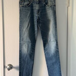 Ralph Lauren Men's Eldridge Skinny Blue Jeans